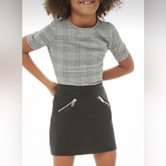 MANGO Faux leather mini skirt - Picture 1 of 5